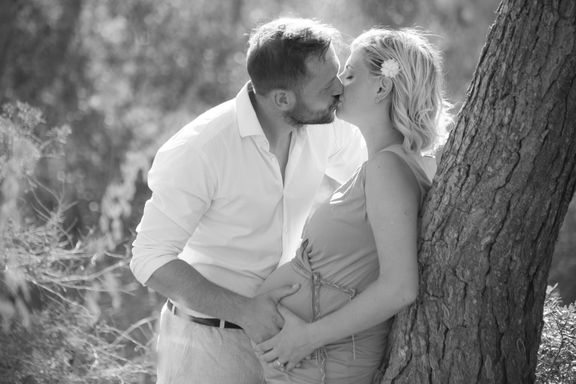 Babybauch Shooting auf Mallorca - Cala Santanyi - Fotógrafa Anieska
