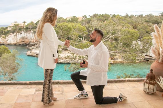 Festliche Heiratsantrag auf Mallorca - Fotógrafa Anieska