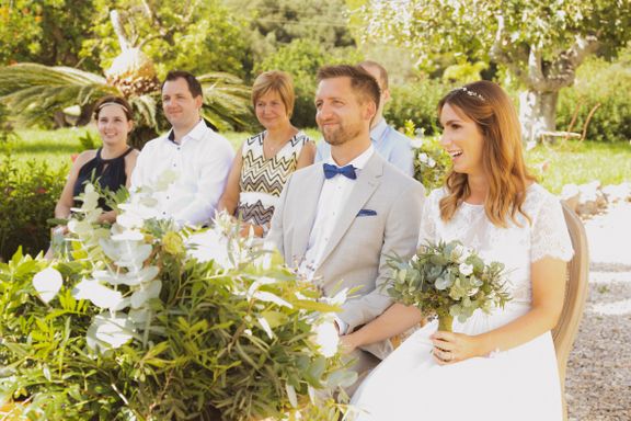 Hochzeit im Garten auf Mallorca - Fotógrafa Anieska