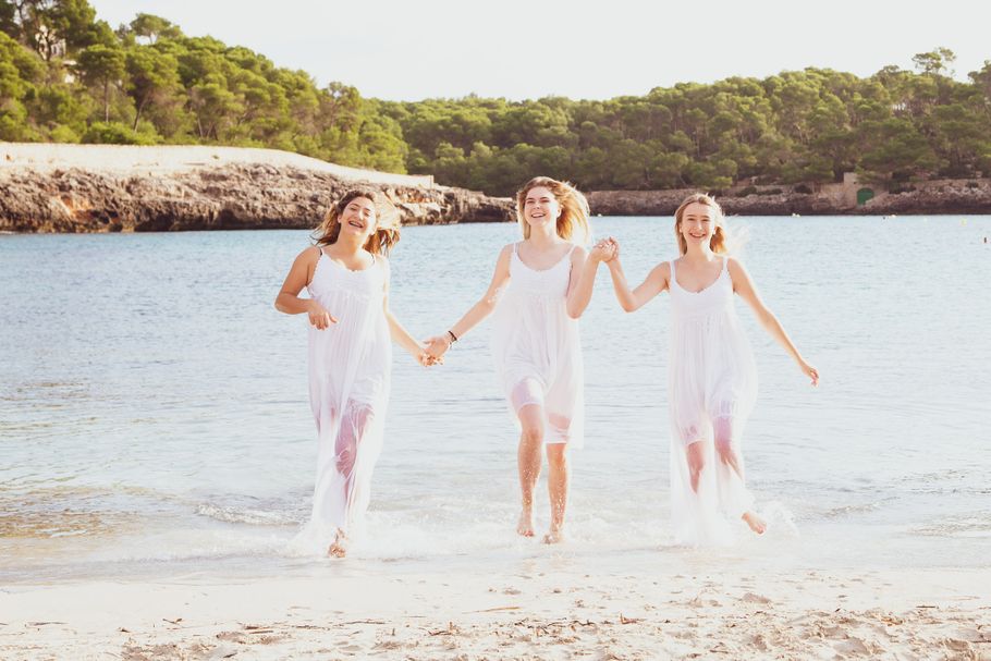 Freundinnen Fotoshooting auf Mallorca - Fotógrafa Anieska