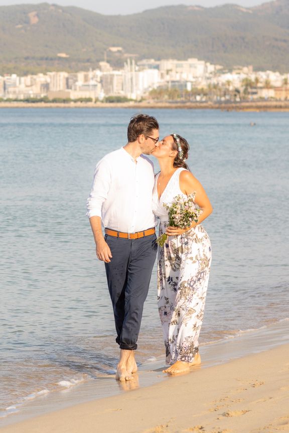 Romantische After Wedding am Strand von Palma - Fotógrafa Anieska
