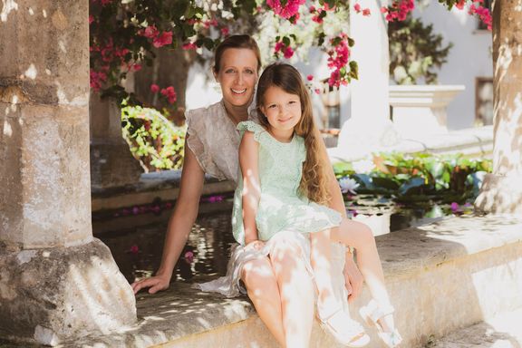 Mama und Tochter Fotoshooting auf Mallorca - Fotógrafa Anieska