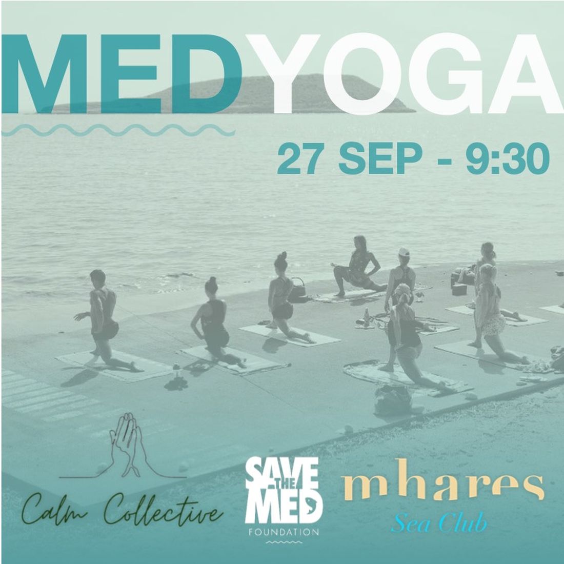 Join us for MED YOGA by the sea!