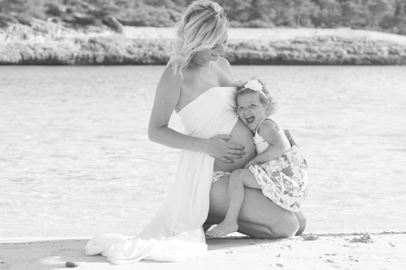 Babybauch Shooting auf Mallorca - Fotógrafa Anieska
