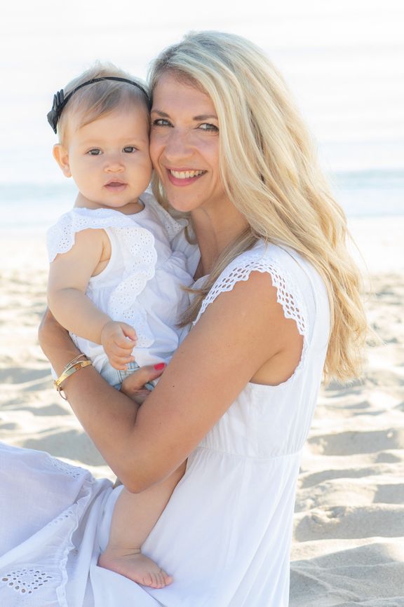 Süsse baby Fotos an der Playa de Muro - Fotógrafa Anieska