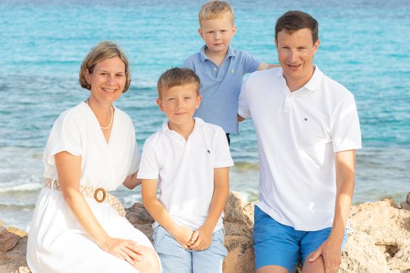 Familienfotos an der Cap de See Salines - Fotógrafa Anieska