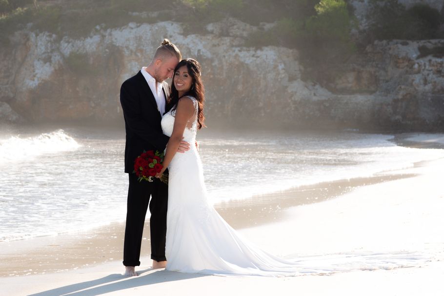Romantische Fotos am Strand auf Mallorca - Fotógrafa Anieska